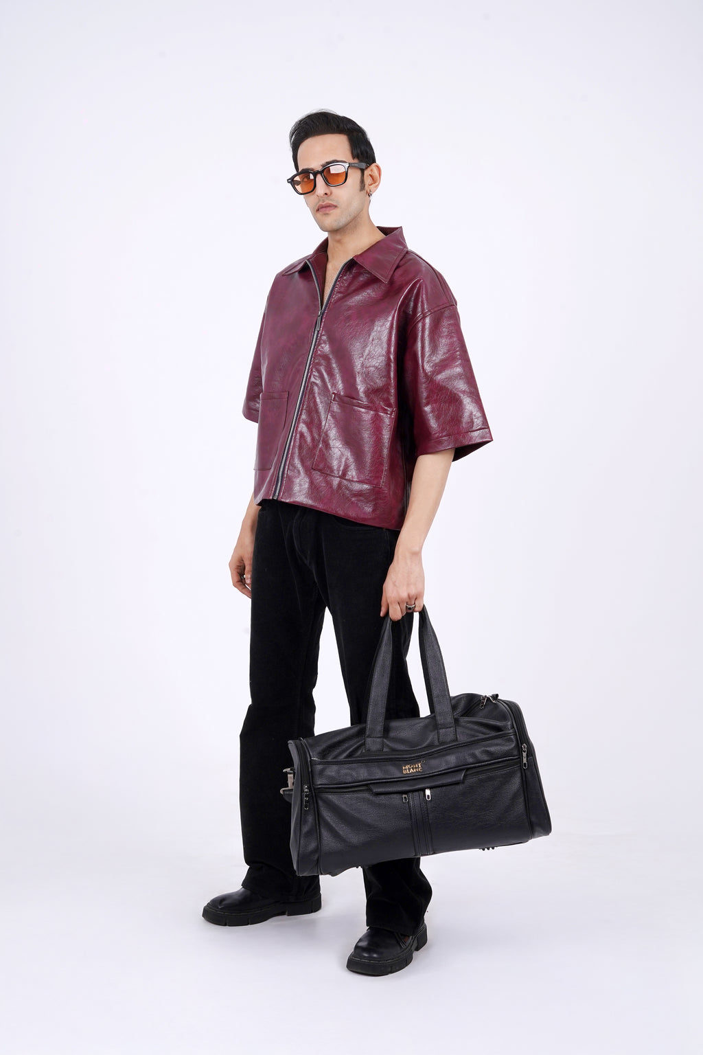 Noir Ember Leather Jacket