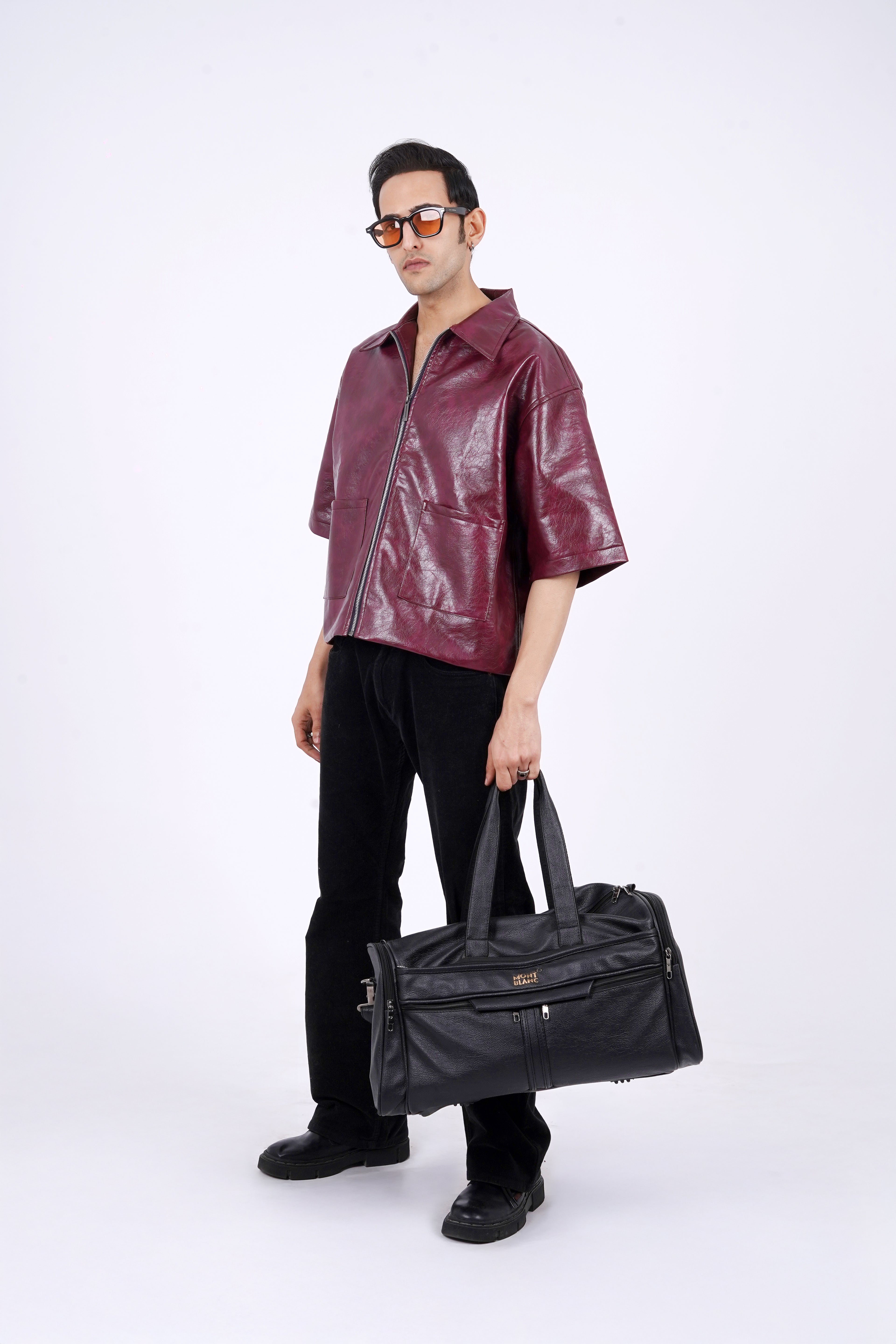 Noir Ember Leather Jacket