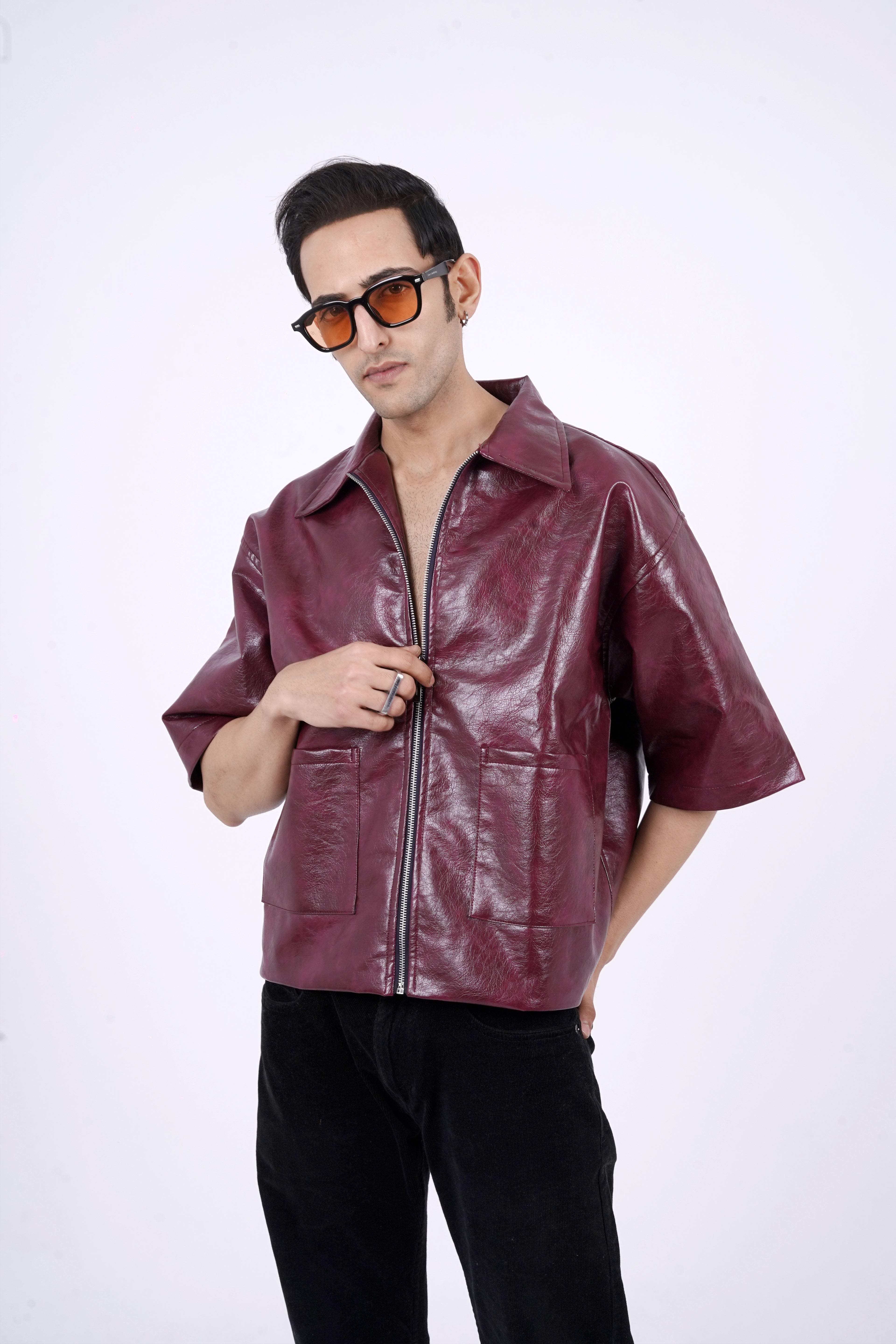 Noir Ember Leather Jacket