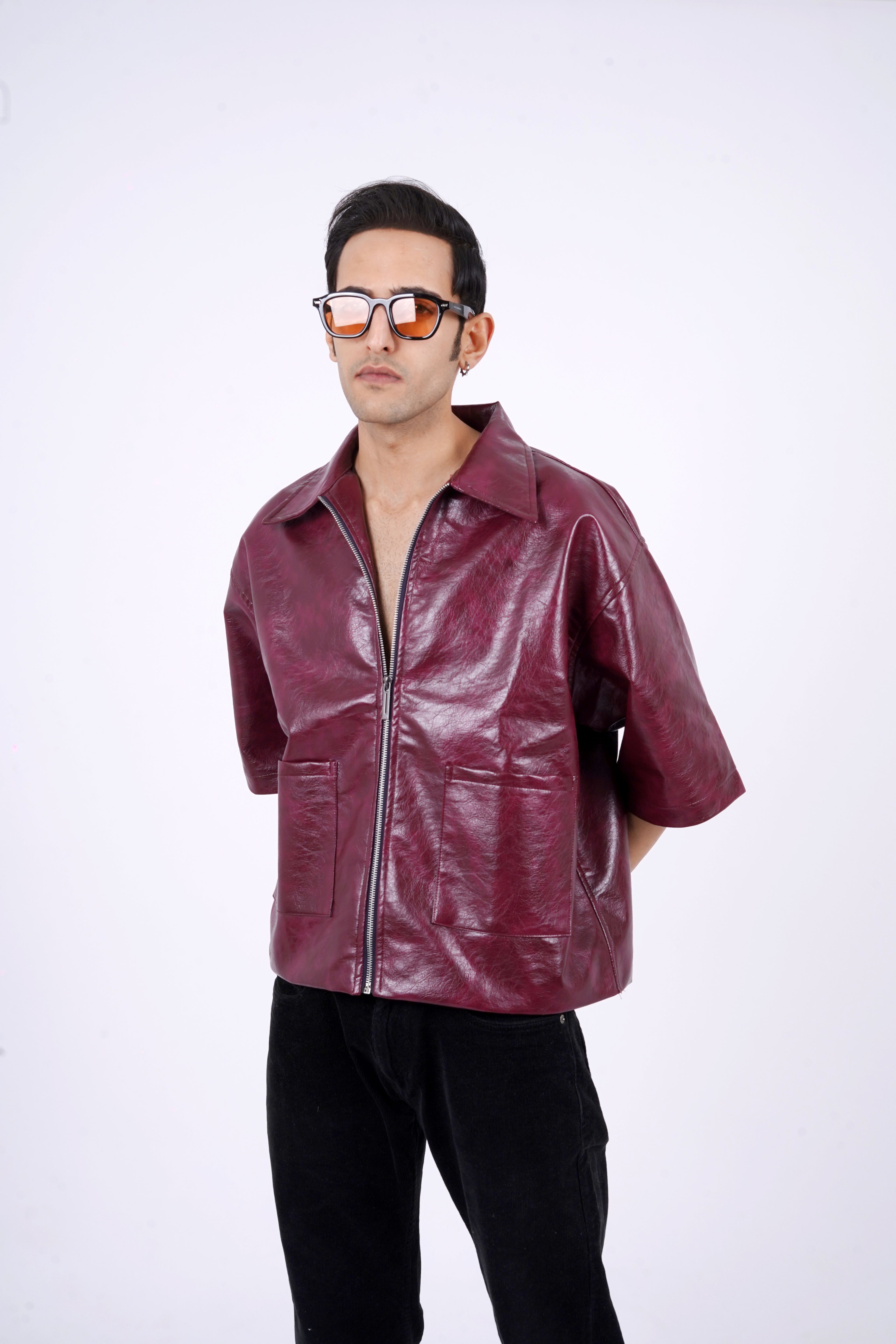 Noir Ember Leather Jacket