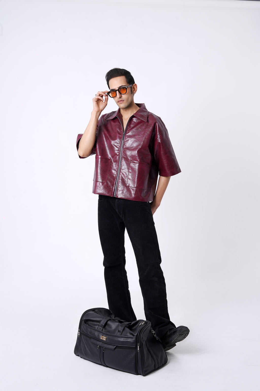 Noir Ember Leather Jacket