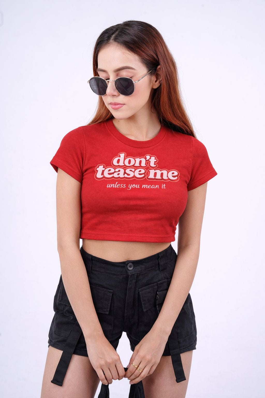 Don't Tease Me Baby Tee