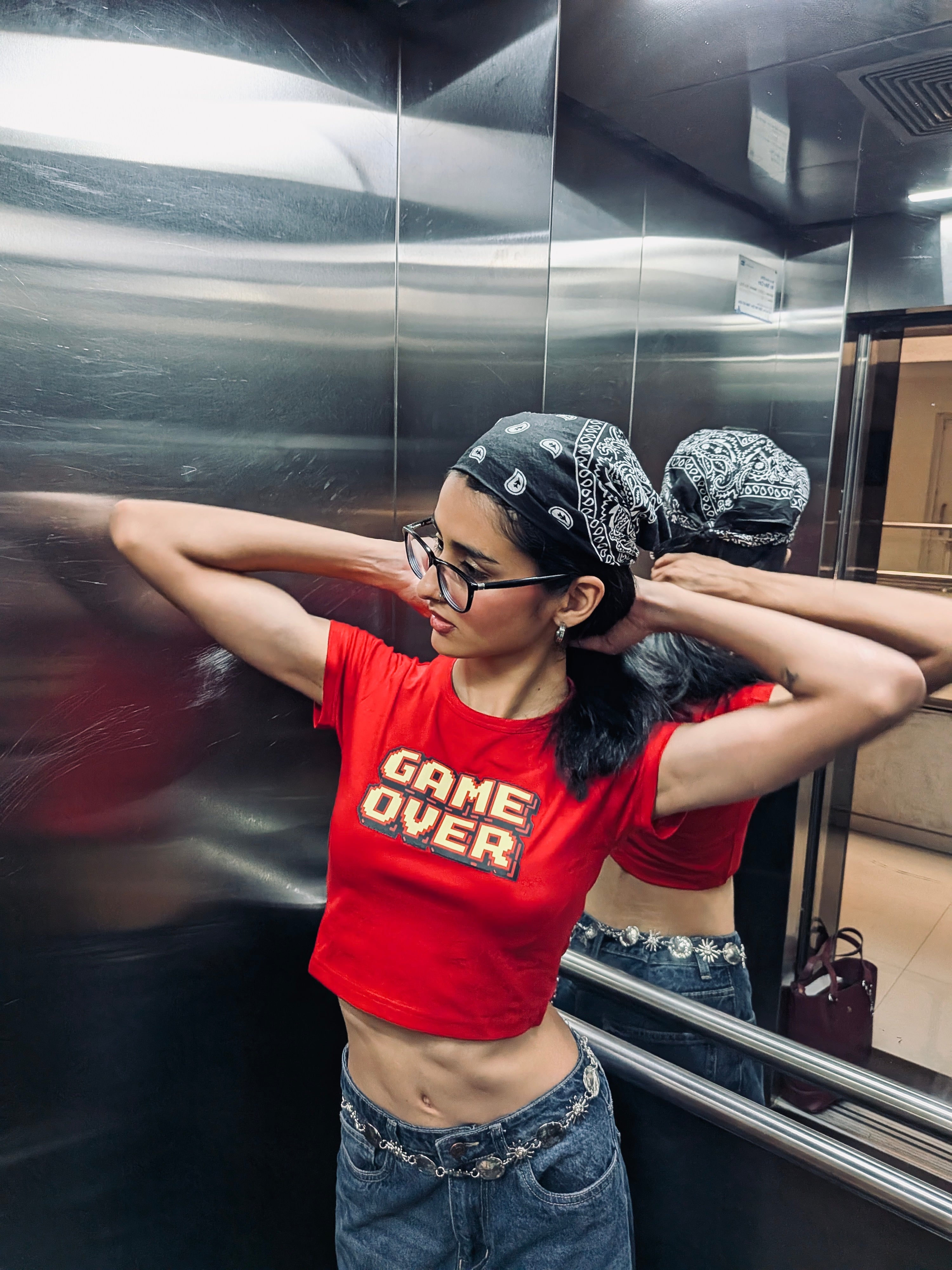 Game Over Baby Tee