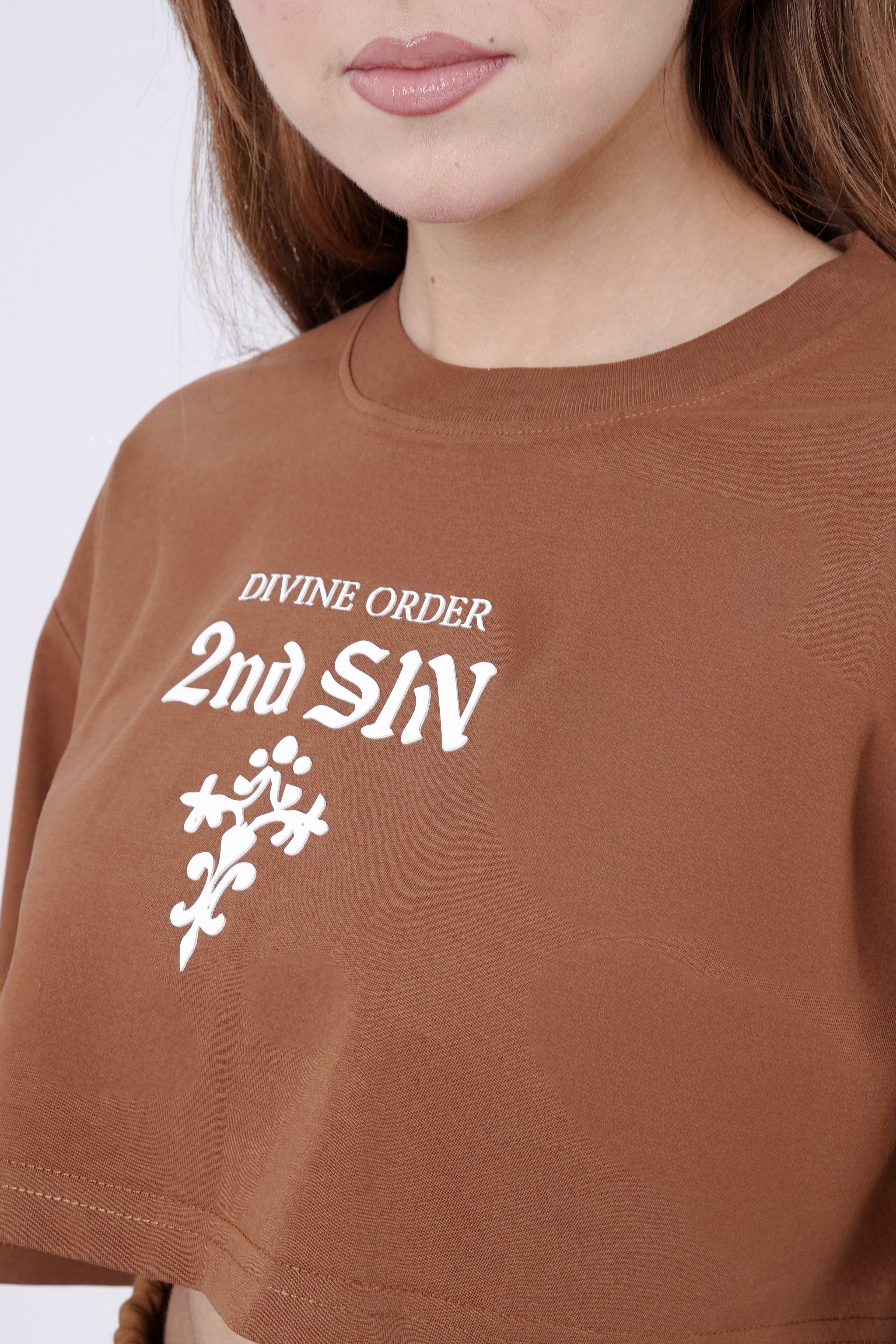 RECKLESS OVERSIZE CROP TEE