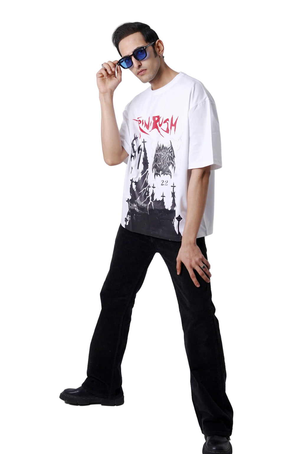 TRINI RUSH Oversized T-SHIRT