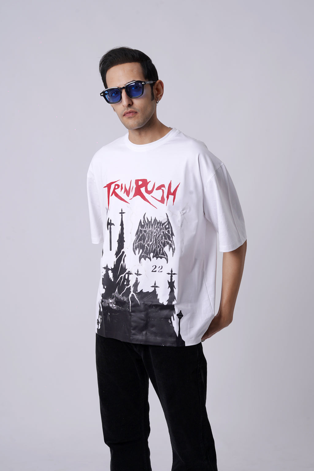 TRINI RUSH Oversized T-SHIRT