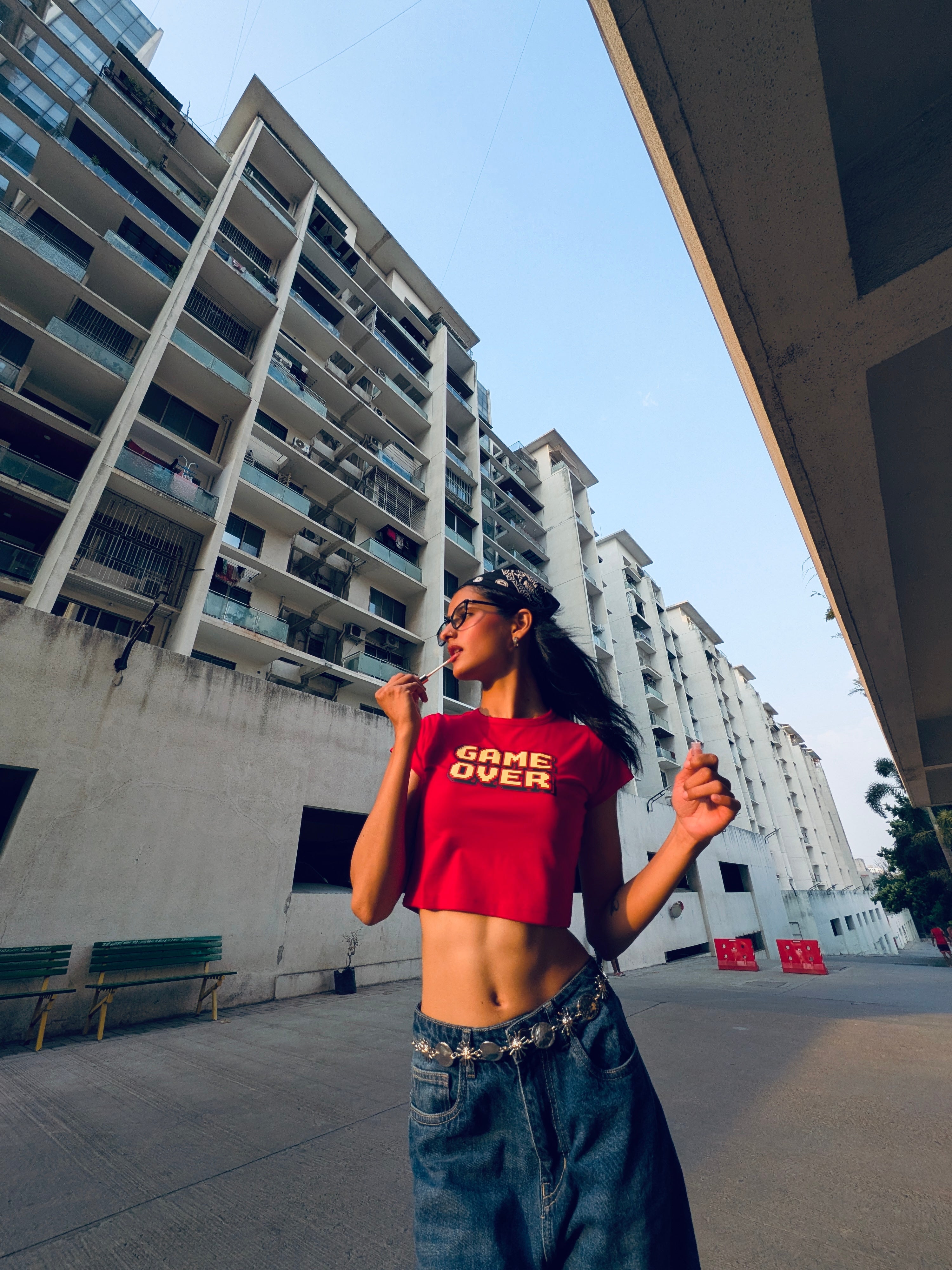 Game Over Baby Tee