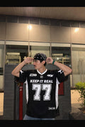 Sinner Black cotton Jersey